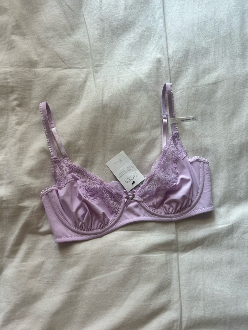 Cotton On - 34C Lavender Sabrina Lace Underwire Bra